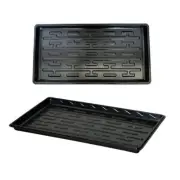 Shallow Nursery Flat Trays 5 Pack for 72-Cell Seedlings No Holes