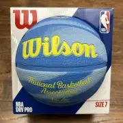 Wilson NBA DRV Pro Heritage basketball ball Unisex Ball, blue Size 7 New In Box