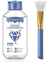 Diamond Painting Sealer, VansyLife Diamond Painting Glue with Soft Bristle Brush, Keep Fixed and Shiny for Diamond Paintings and Jigsaw Puzzles (125mL), Clear, GL-125