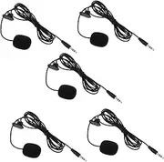 EPIGEIST 5-pack Phone Microphone Simple Clip-on Microphone for Live Streaming for Mobile Camera