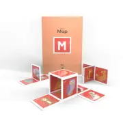 Matatalab 3D Map, 16pcs (10x10cm) Magnetic Grids for Coding Robot Set for Kids