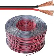 100FT/200FT 14/16/18/20/22Gauge Electrical Wire Low Voltage Cable Pure Copper Hookup Wire PVC Cable UL Certification for LED Strip Lights Electronics Projects(200FT,18AWG)