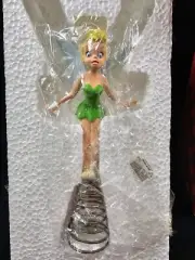 New In Box ~Vintage~ Disney's Christmas Collection Tinker Bell Tree Topper 12”