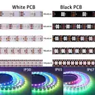 WS2812B RGB LED Strip WS2812 5050 Individually Addressable Smart Lights 30/60/74