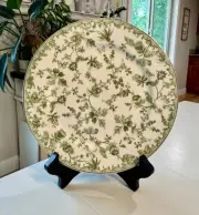 Grace Teaware Set Of 4 Fine Porcelain Salad Plates Green Garden 8” NEW