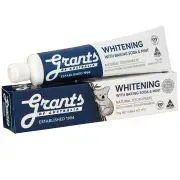 Grants of Australia Natural Toothpaste Whitening with Baking Soda & Peppermint 110g