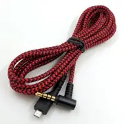 1 PCS Replacement Audio Cable Nylon Cord For SteelSeries Arctis 3 5 PRO Headset
