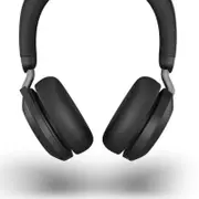 Jabra Evolve2 75 UC Stereo Headphones - Black, Wireless, 30m Range