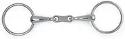 Lorina French Link Loose Ring Snaffle (UK Size: 6in) (Silver)
