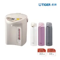 在飛比找momo購物網優惠-【TIGER 虎牌】日本製微電腦電熱水瓶 3L(PDR-S3