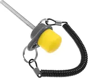 Kisangel Gym Accessory Magnetic Latch Weight Stack Pin Holder Stainless Steel Fitness Pulley Attachment Muscle Training Tool