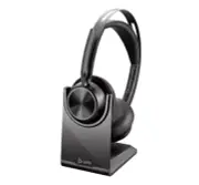 Poly Voyager Focus 2 - Stereo Bluetooth Headset USB Noise Cancelling Microphone