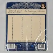 Tattered Lace Sentiment Collection Set 4 Embossing Folders Brand New Sealed NIP