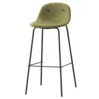 在飛比找momo購物網優惠-【MUNA 家居】華爾斯吧椅/高/綠色布(椅子 休閒椅 餐椅