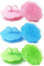Hair Scalp Massager Shampoo Brush, 6 Pcs Scalp Brush Shower, Soft Scalp Scrub...