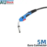 MB24KD 5M MIG Welding Torch Euro Connector CO2 Welding gun Replacemet Parts