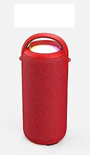 20WK Song Bluetooth Speaker Card Portable Outdoor Waterproof Square Dance Audo RGB Lantern Bluetooth Speaker (red)