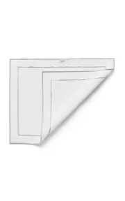 [Tiffany & Co.] Set-of-Four Embroidered Linen Placemats