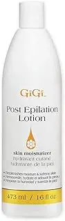 GiGi Post Waxing Lotion - Soothing After Wax Care Treatment, Moisturizing Post Epilation Care, Hydrating Skin Softener, 16 fl oz