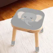 [Namly Design] Self-Adhesive Sticker – Flisat Stool Decal / Elephant Design