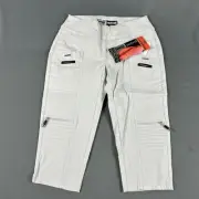 Jamie Sadock Womens Golf Pants Perfect Fit 0 Mercury Gray Rayon Nylon MSRP $115