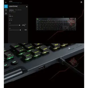 Logitech 羅技 G813 LIGHTSYNC RGB 機械式遊戲鍵盤 PC PARTY