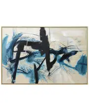 Harp & Finial Hartford Framed Canvas Art with 1.5in Frame
