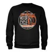Evel knievel American Legend Sweatshirt Black Size XL