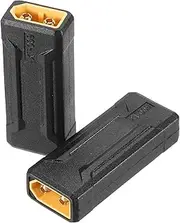 uxcell 2 Pack XT60 Adapter, XT60 Male to Male Wireless Adapter, XT60 Connectors Wireless for RC Models, FPV Monitor Power, Lipo Battery