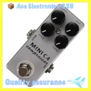 Mosky C4 Compressor Guitar Effect Pedal 4 Knob Sustain Level Attack Clipping
