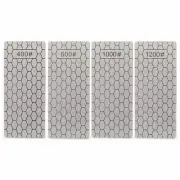 400 600 1000 1200 Grit Diamond Knife Sharpening Plate Honing Bench Stone