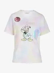 PETER ALEXANDER DISNEY DONALD DUCK SEQUIN TEE PYJAMA TOP in Multi RRP$59.95
