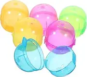 Egg-shaped Capsules Storage Container Fillable Easter Eggs Balls for Vending Machine Capsules Toys