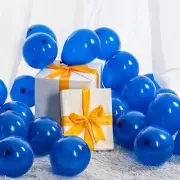 5 Inch Blue Balloons Quality Small Mini Latex Balloon for Party Decorations,Pack
