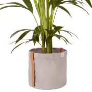 Planter basket storage basket 10'' waxed canvas