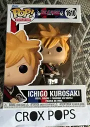 ICHIGO KUROSAKI 1610 BLEACH Funko Pop Vinyl New in Mint Box+Protector