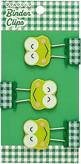 Sanrio 615536 Double Clips, Set of 3, Kerokeloppi, ABS, Steel