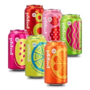 POPPI Sparkling Prebiotic Soda, Beverages W/Apple Cider Vinegar, Seltzer Water &