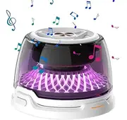 Portable Wireless Speakers - Wireless Outdoor Speaker Desktop Wireless Speaker with RGB Light,Small Wireless Speaker Versatile Stereo Speaker for Home Party Travel