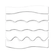 Clear Acrylic Quilting Templates For Sewing Machine, Quilting And Patchwork