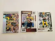 Aaron Rodgers (3) Football Card Lot Score Insert Absolute