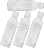Ciieeo 4Pcs Reusable Oil Dispenser Kitchen Seasoning Holder Easy Clean Vinegar Bottle Precise Control for Cooking and Sauces Leakproof Design