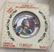 Corelle 1991 Holiday Collector Plate- Limited Edition- Visions Of Sugar Plums!