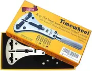Timewheel TWJAXA2 Waterproof Watch Screw Case Back Opener Wrench Tool for Large Watch with 4 Sets of Pins