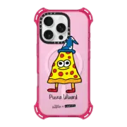 iPhone 16 Pro Bounce Case MagSafe Compatible Pizza Wizard