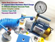 20x Valve Seat Leakage Vacuum Tester Kit Cylinder Head Quick Coupler Fittings