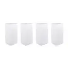 Triangular Prism Glass Physics Teaching Refracted Light Spectrum 4Piece5560