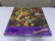 MAKE AN OFFER Springbok Autumn Harvest with Fall Pumpkins 1500 Piece Jigsaw