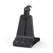 Yealink DECT Wireless Headset - Noise Canceling 600Ft Range WH63 E2 UC