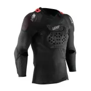 New LEATT Airflex Stealth Body Protector - Black (S) #LE5020004220